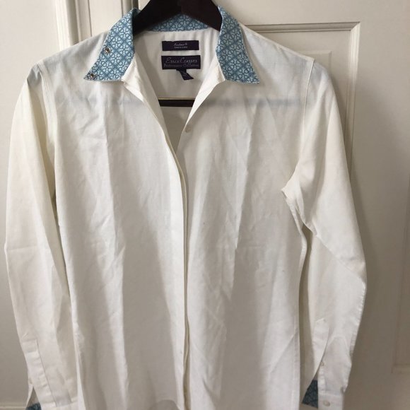 Essex Classics Coolmax White Show Shirt - Picture 5 of 8